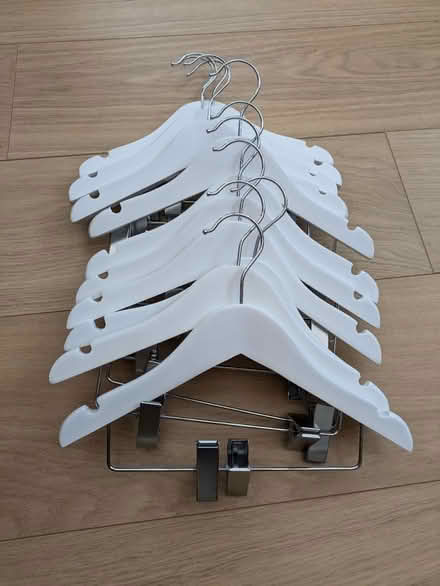 Photo of free 10 wooden children's hangers (KT15) #1