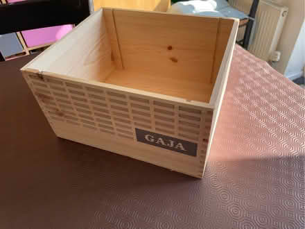 Photo of free Wooden box - no lid (Marshalswick AL4) #1