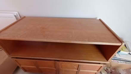 Photo of free Parker Knoll (Nathan squares)wooden teak sideboard (Charlton OX12) #2