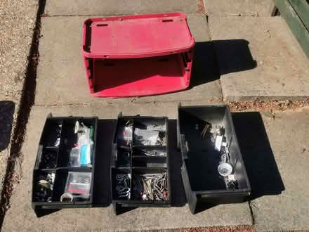 Photo of free 3 drawer Plastic tool box (Hanworth RG12) #1