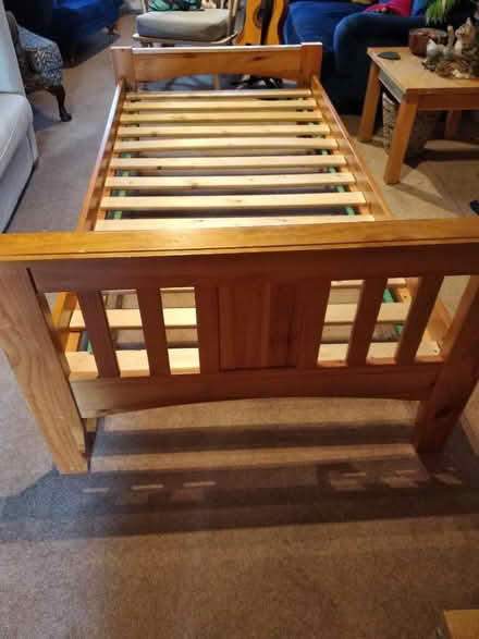 Photo of free Single 3ft pine bed frame (Eastville Park BS16) #2