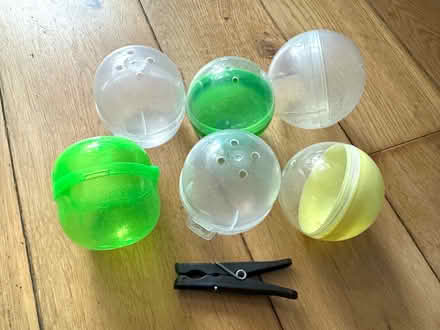 Photo of free 6x Empty gachapon capsules (Hampden Park BN22) #2