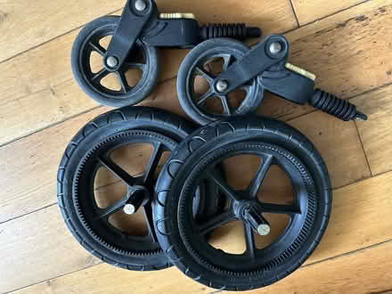 Photo of free Bugaboo pram/pushchair spare wheels (Hampden Park BN22) #1