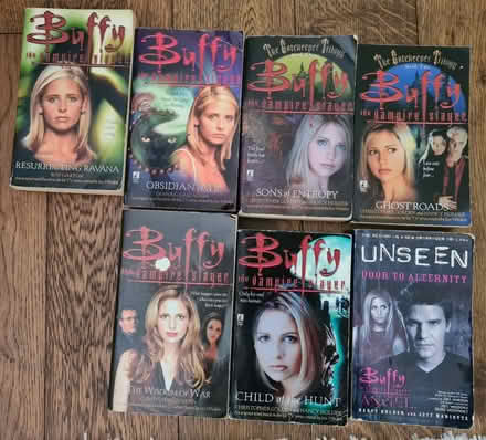 Photo of free Buffy series books (Canary Wharf) #1