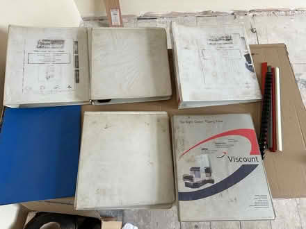 Photo of free Lever arch folders x 6 and binders (Spring Park CR0) #1