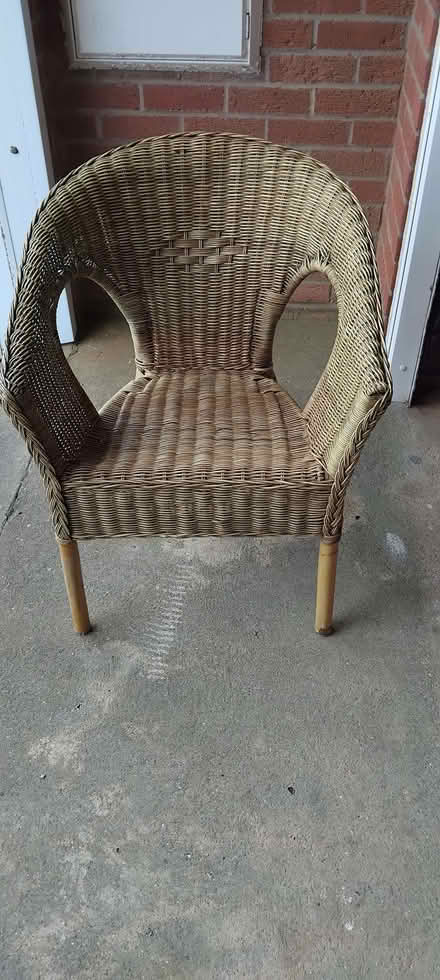Photo of free Rattan style chair (Cromer NR27) #1