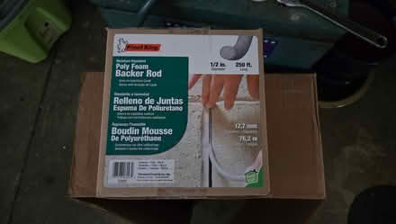 Photo of free Poly foam Backer Rod 1/2" (Ulster Park) #1