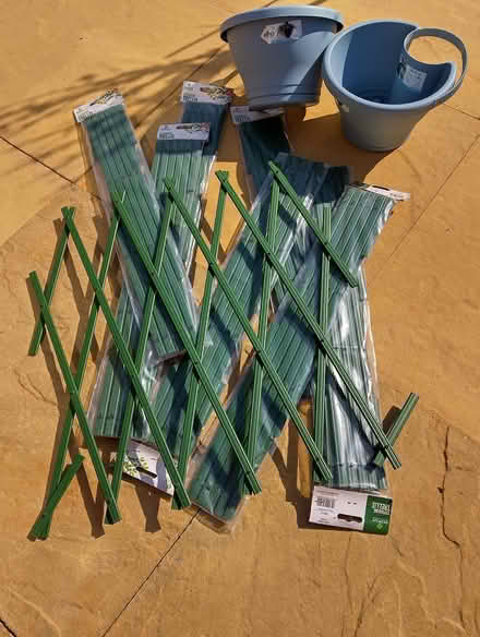 Photo of free Plastic trellis and Planters (Atherstone) #2