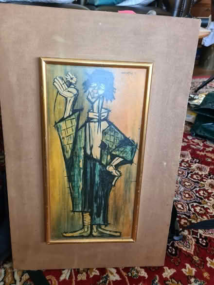 Photo of free Clown Print by Fernandez-Diaz (Canary Wharf) #1