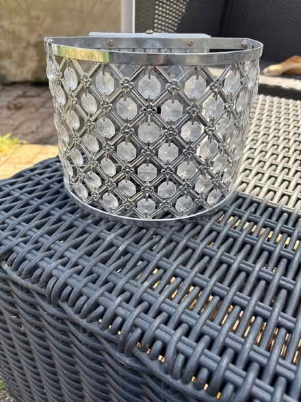 Photo of free ‘Crystal’ lampshades & wall lights (Gosport town PO12) #4