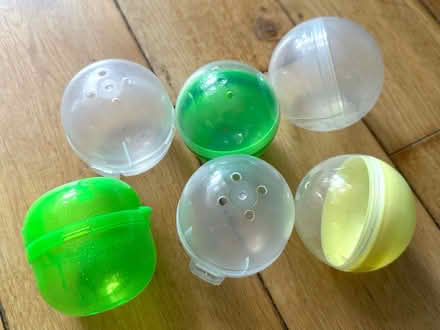 Photo of free 6x Empty gachapon capsules (Hampden Park BN22) #1