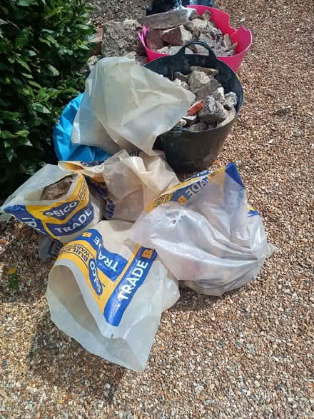 Photo of free bags of rubble /hardcore (Rowlands Castle PO9) #1