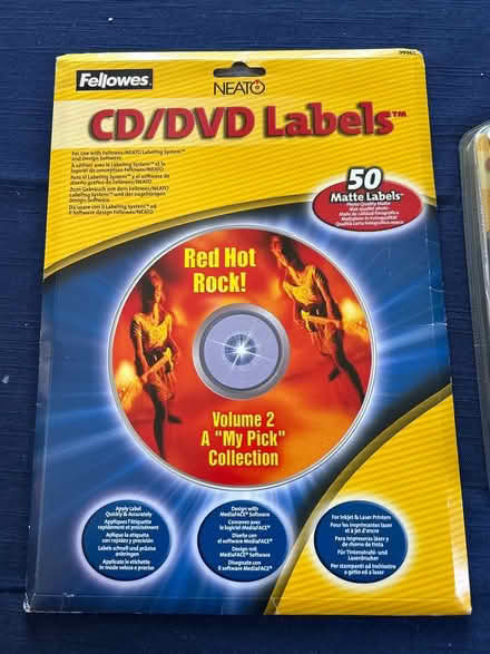 Photo of free CD/DVD labelling kit (Hitchin Ninesprings area) #3