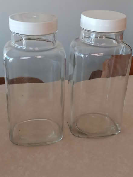 Photo of free 2 large storage jars (Saltdean BN2) #1