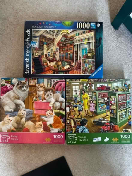 Photo of free 3 x 1000 piece puzzles (Penge SE20) #1