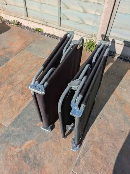 Photo of free 2 black sun beds (Grove Park SE9) #2