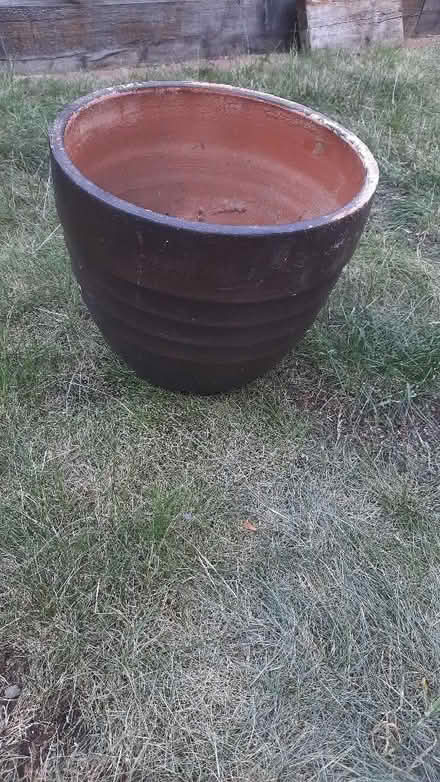 Photo of free Large earthern plant pot (Abbey Wood SE2) #1
