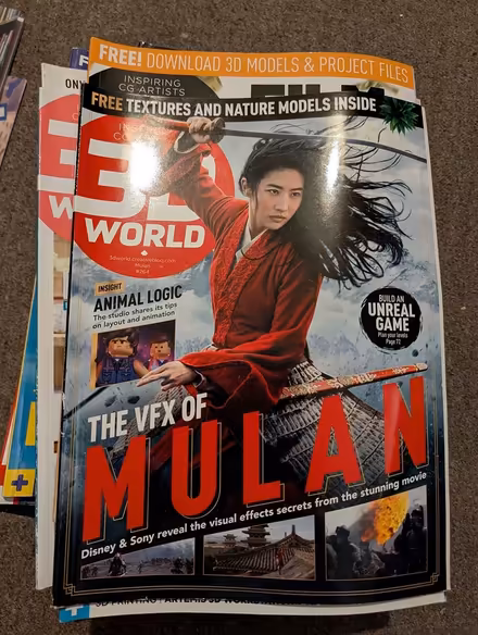 Photo of free 3D World magazines (Southborough) #1
