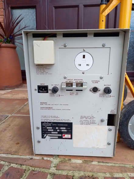 Photo of free Back Up Power Supply (Bransford WR6) #2