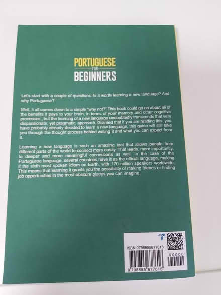 Photo of free Portuguese for Beginners Book (Woolton L25) #2