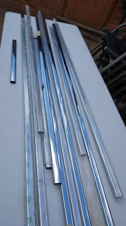 Photo of free Chrome Oval Wardrobe Rails (Offerton SK2) #1