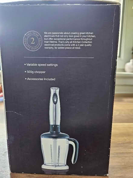Photo of free Hand blender set (Craigleith EH4) #3