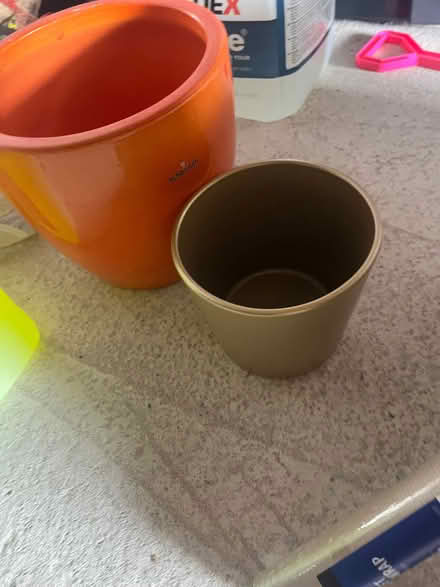 Photo of free Two indoor plant pots (Tidbury Green B90) #1