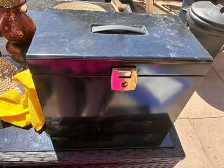 Photo of free Black metal box (Islington N1) #1