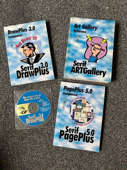 Photo of free Serif Draw Plus 3.0 software and manuals (Helsington LA8) #1
