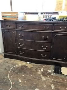 Photo of free buffet side table (Toledo on Tecumseh street) #1