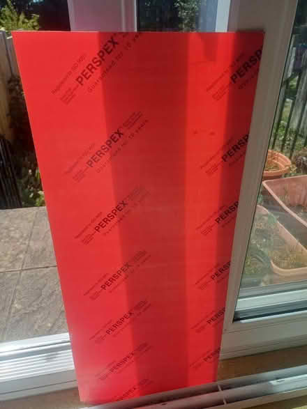 Photo of free Red perspex (Tooting SW17) #1