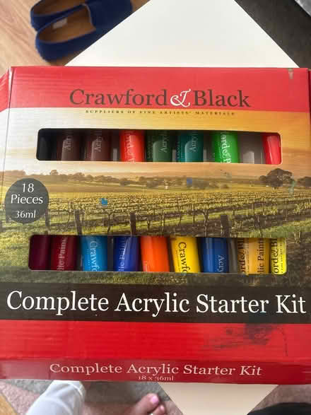 Photo of free Acrylic paints (SW11 Battersea) #2