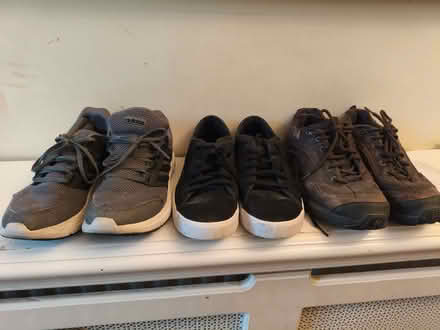 Photo of free 3 pairs mens' shoes, size 8.5 Good condition (South Norwood SE25) #1