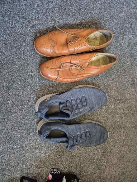 Photo of free Men's jacket and shoes (Minster Lovell OX29) #1