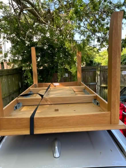 Photo of free Solid Oak table (Sw14 8EL) #1