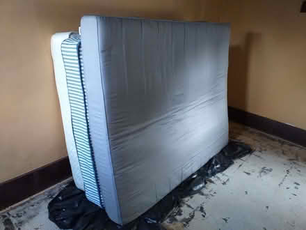 Photo of free Ikea 'Malm' King Size Bed + Ikea Mattress (Avebury SN8) #3