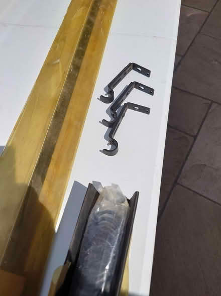 Photo of free Extendable Black Curtain Pole (Offerton SK2) #3