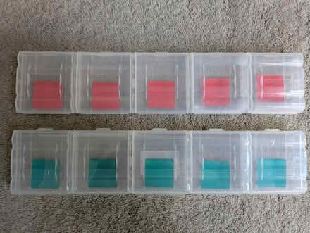 Photo of free 10 x hard battery cases AA & AAA (Stonesfield OX29) #1