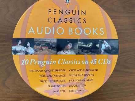 Photo of free Box set of 10 Penguin Classics Audio books (Royal Wootton Bassett SN4) #1