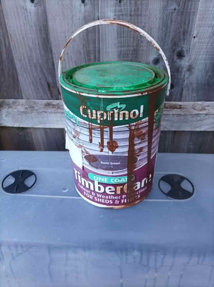 Photo of free Cuprinol rustic brown (Ipswich IP3) #1