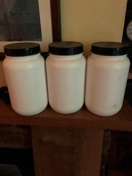 Photo of free Three large plastic tubs with lids (The Camp AL1) #1