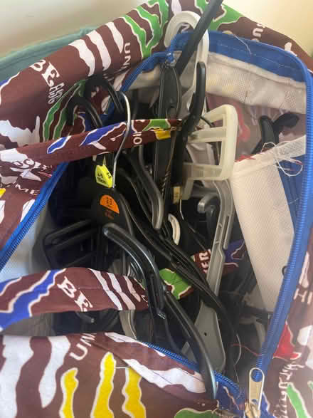 Photo of free Bag of hangers (Tidbury Green B90) #1