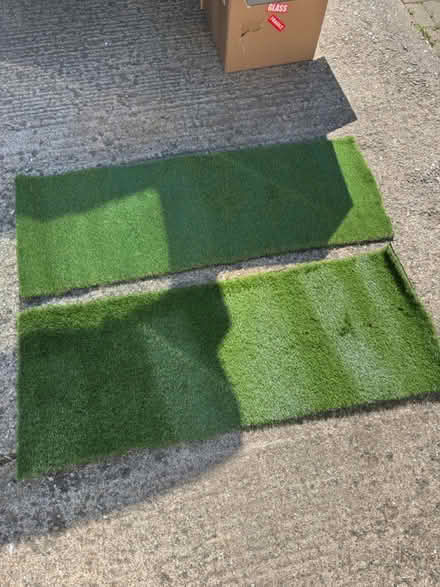 Photo of free Artificial Grass offcuts NEW (RG23 Oakley) #1