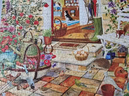 Photo of free 1000 piece Jigsaw Puzzle (College Town GU47) #1