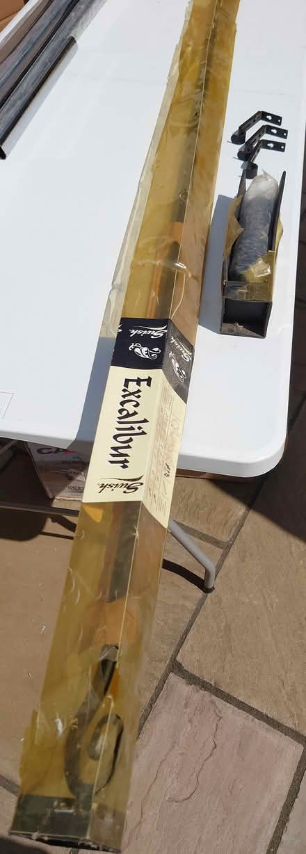 Photo of free Extendable Black Curtain Pole (Offerton SK2) #1