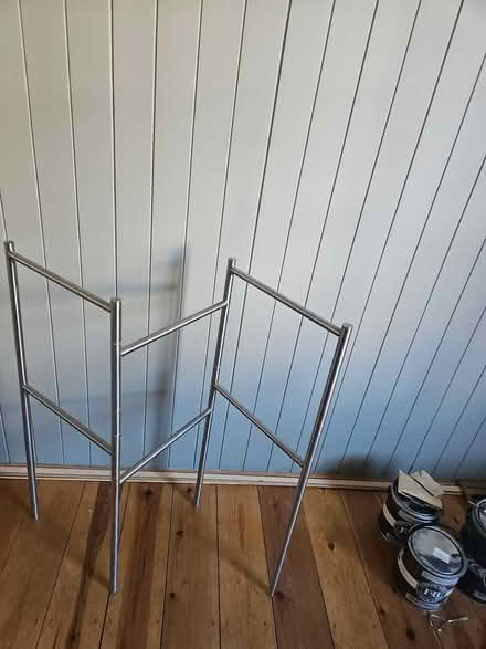 Photo of free Silver clothes horse (Trevor Road) #1