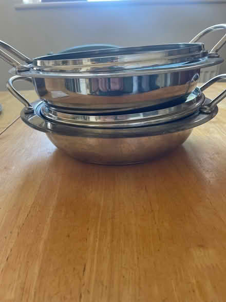 Photo of free 2 Used Pans with Lids (Braintree CM7) #3