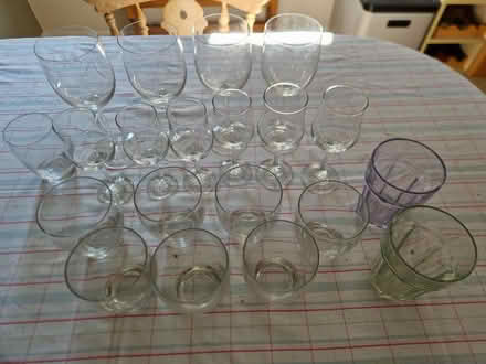 Photo of free Wine and tumbler glasses (Arborfield Garrison RG2) #1