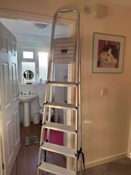 Photo of free 6 step aluminium step ladder (Dunchurch CV22) #1