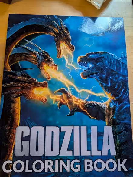 Photo of free Godzilla colouring book (Southborough) #1